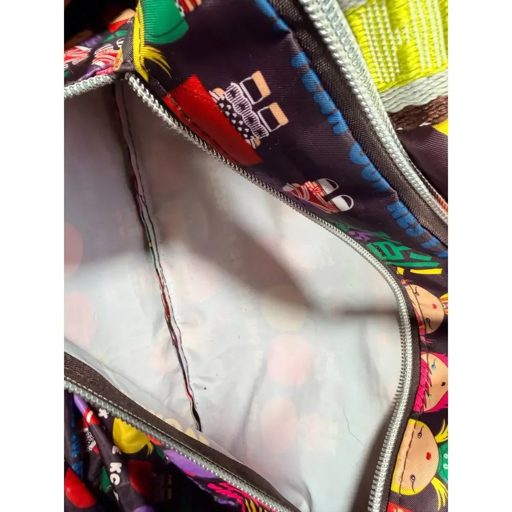 Harajuku Lovers Gwen Stefani Y2K Large Duffel Weekender Bag Kawaii Character Pri